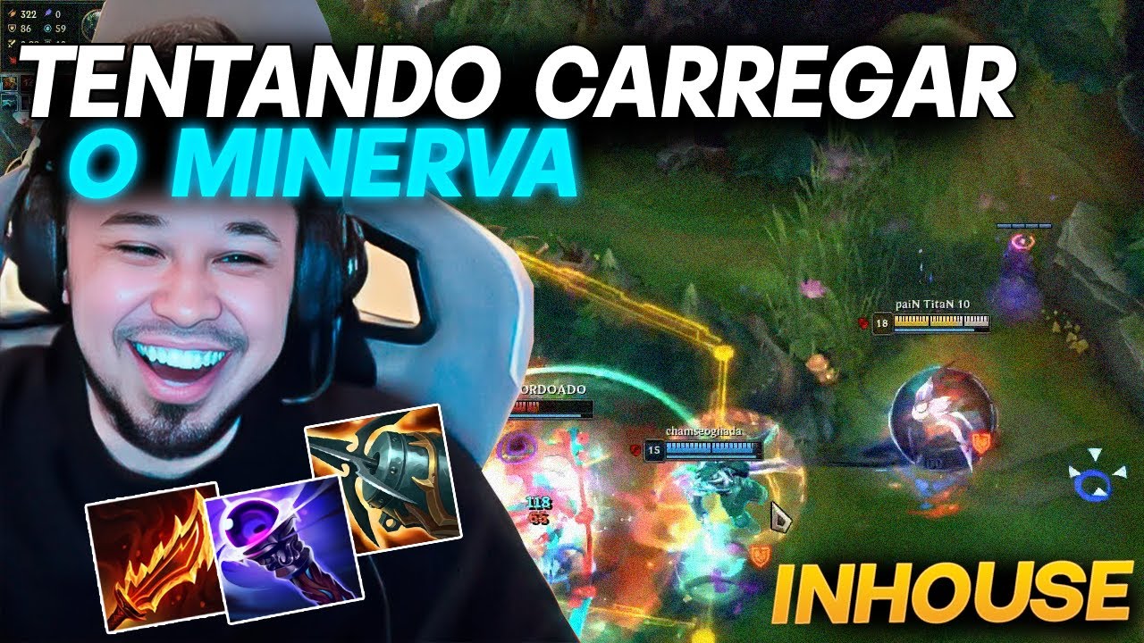 TITAN TENTA CARREGAR O INHOUSE! Com MINERVA, AYEL E TOCOULLE!