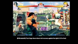 USF4 Hugo DD+MK frame data test