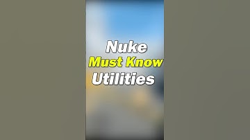 Cs2 Nuke Must Know Utilities - #cs2 #counterstrike #csgo