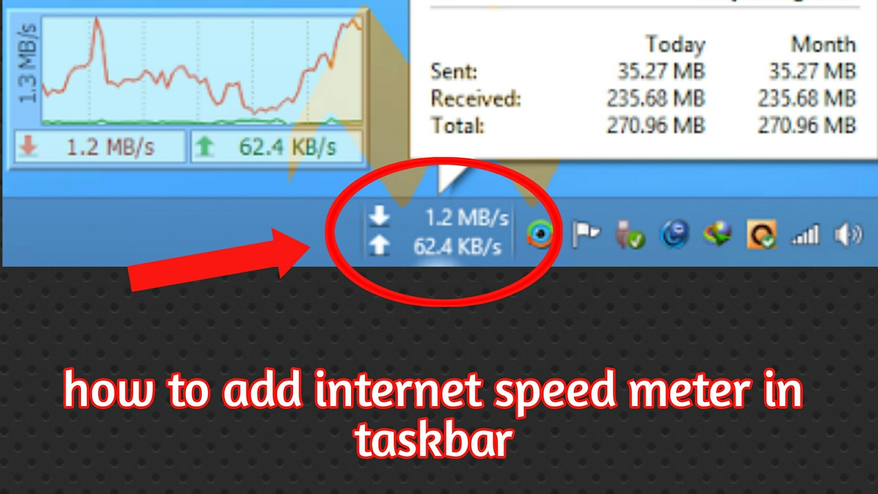 Uitvoerbaar Verdraaiing Smaak how to set internet speed meter in pc - YouTube