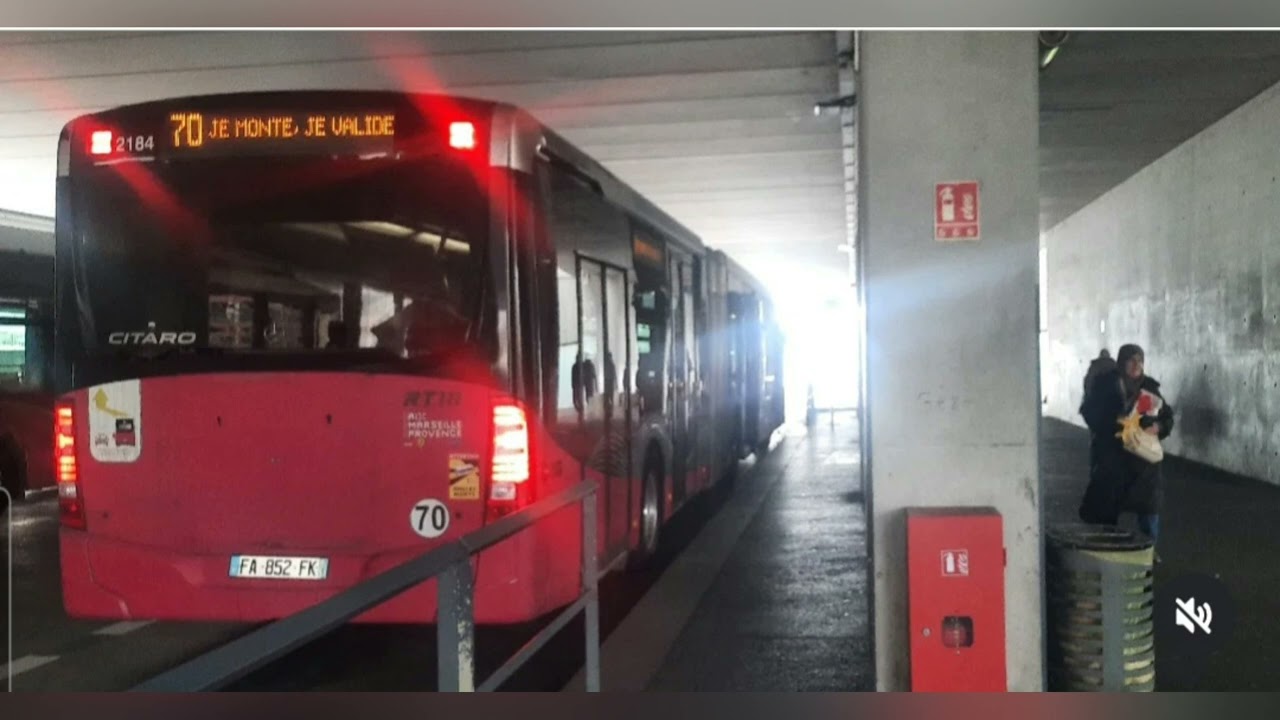 RTM | Mercedes-Benz Citaro G C2 BHNS €6 n°2184 | Ligne 70