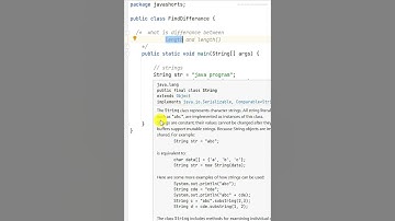 Q94, What is difference between length and length() method in java ? |#Shorts