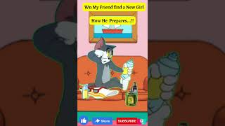 My Frnd Getting Ready for GF || Tom & Jerry 🤭🤭😆 || Classic Cartoon Compilation || #shorts
