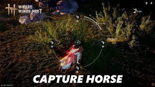 How To Capture Horse In Where Winds Meet