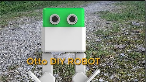 Otto DIY Robot Walking - Visuino