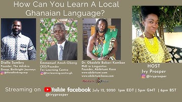 How Can You Learn A Ghanaian Language?