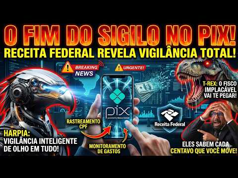 FIM DO SIGILO PIX, VEJA COMO A RECEITA FEDERAL MONITORA SUAS TRANSAÇÕES BANCÁRIAS