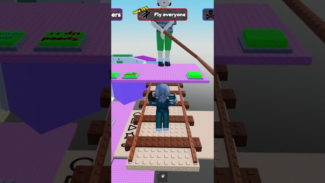 PLAYER 149 Playing Squid Game Roblox Shorts Squidgame