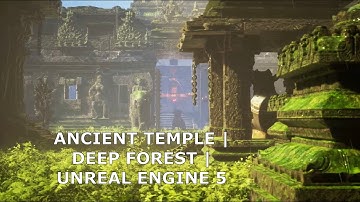 ANCIENT TEMPLE | UNREAL ENGINE 5 | DEEP FOREST #unrealengine #ue5