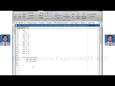 Eigenvalues and eigenvectors