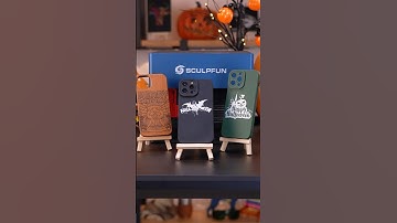 DIY Your Halloween Phone Cases by Sculpfun iCube #sculpfunicube #shorts #diy #halloween
