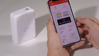 Impressora De Etiquetas Térmicas Portátil Niimbot D110 Sem Fio, Bluetooth, Rotuladora Android, IOS. screenshot 5