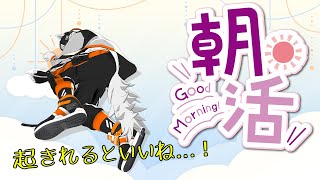 【起きれたら始まる配信】あさかつ！！【狼獣人Vtuber金剛ナグサ】 #初見歓迎