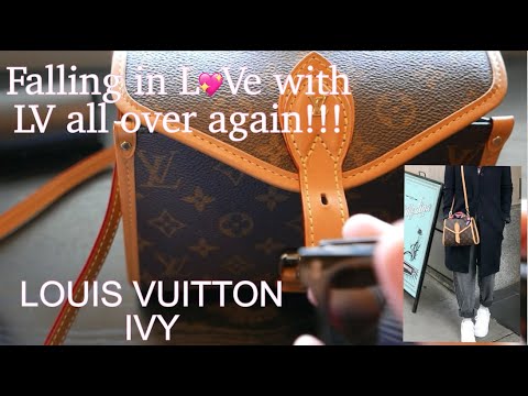 LOUIS VUITTON IVY Bag (Retro-Chic LV) | What&#39;s in My Bag [Everyday] [2020] - YouTube