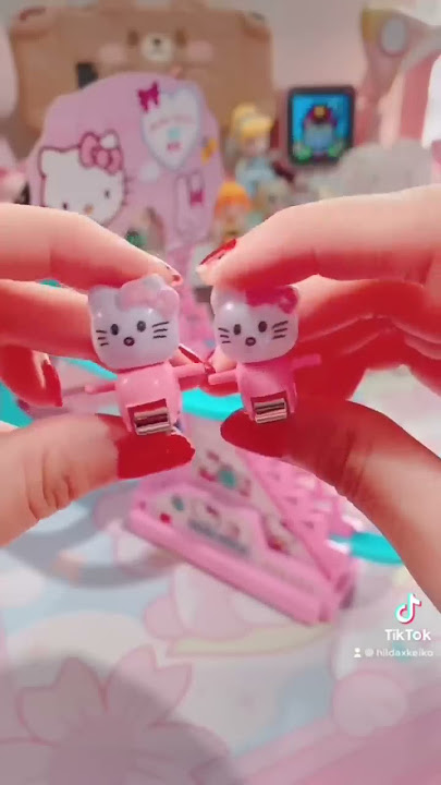 HELLO KITTY SLIDE | MAINAN JADUL | KAWAII AESTHETIC | HILDAXKEIKO #shorts