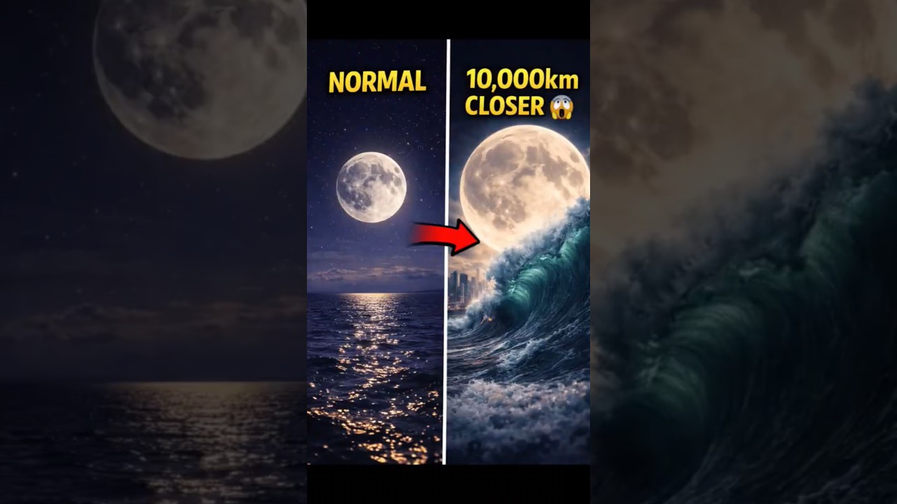 The MOON Moving Closer Would Destroy Earth in Days.
