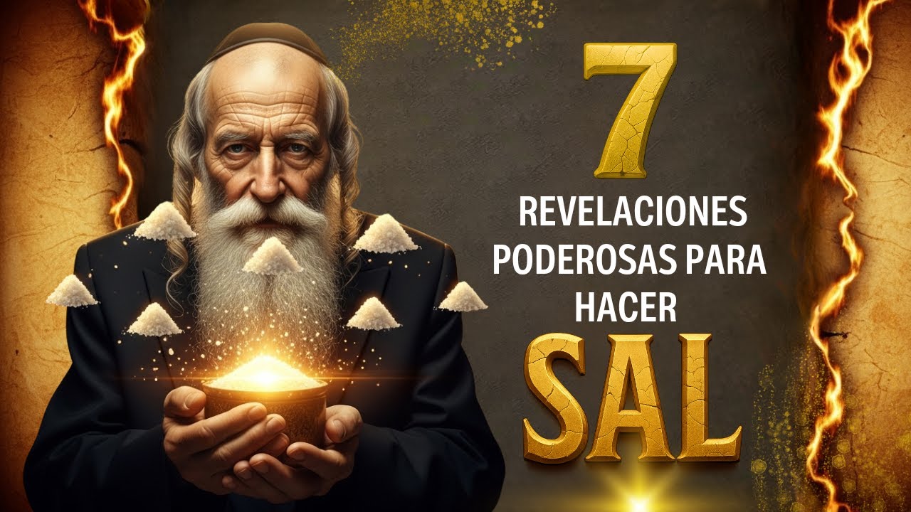 Descifra 7 REVELACIONES sobre la SAL que rompen MALDICIONES según los sabios judíos| Esencia Judía