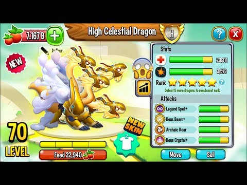 Dragon City High Celestial Dragon New Heroic Exclusive Dragon Youtube