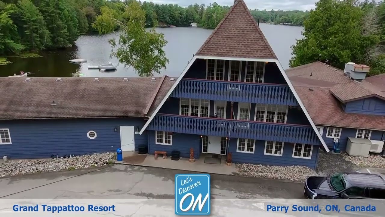 Aerial Tour of Grand Tappattoo Resort - Let's Discover ON