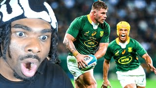 American Reacts to SpringBoks vs All Blacks 2023 RUGBY WORLD CUP GAME HIGHLIGHTS