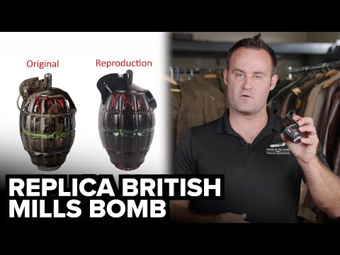 Replica British Mills Bomb