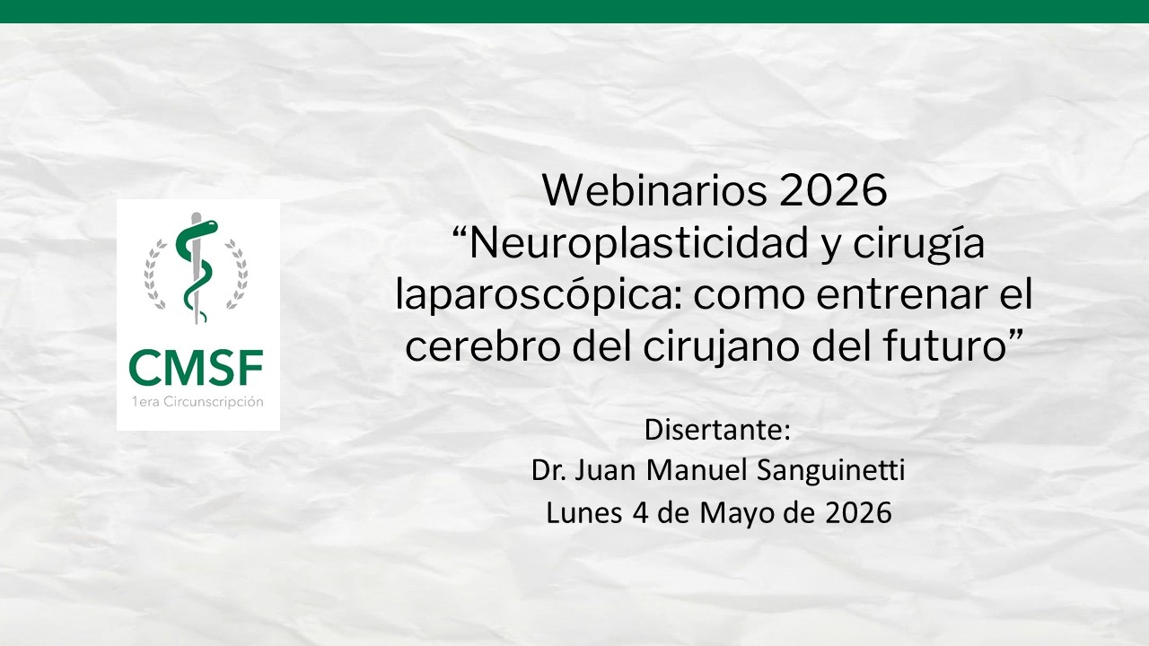 Webinario-Neuroplasticidad y cirugía laparoscópica: como entrenar el cerebro del cirujano del futuro