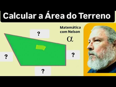 COMO CALCULAR A ÁREA DO TERRENO.#maths #calculo #matemática - YouTube