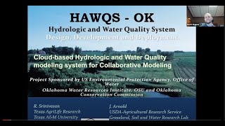 Hydrologic and Water Quality System for Oklahoma (OK-HAWQS) Webinar