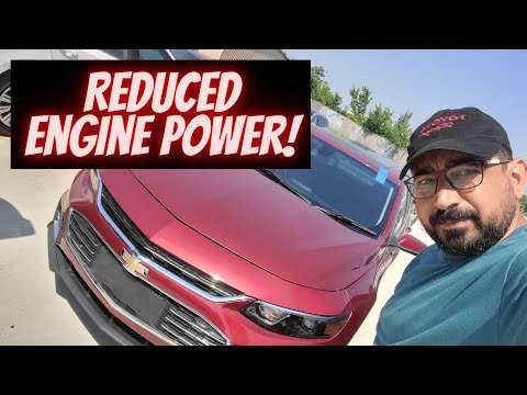 Reduced Engine Power and 4 codes on a 2018 Chevy Malibu.