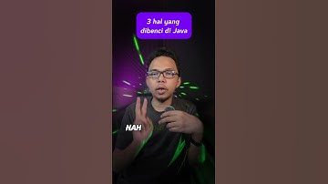 3 Hal Dibenci di Java #coding #java #programming #programmerzamannow #pzn