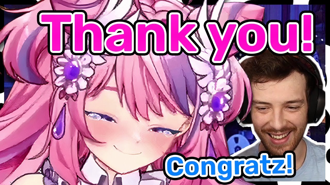 Connor immediately Joins In when Mousey Broke The Record for THE MOST SUBBED FEMALE TWITCH STREAMER