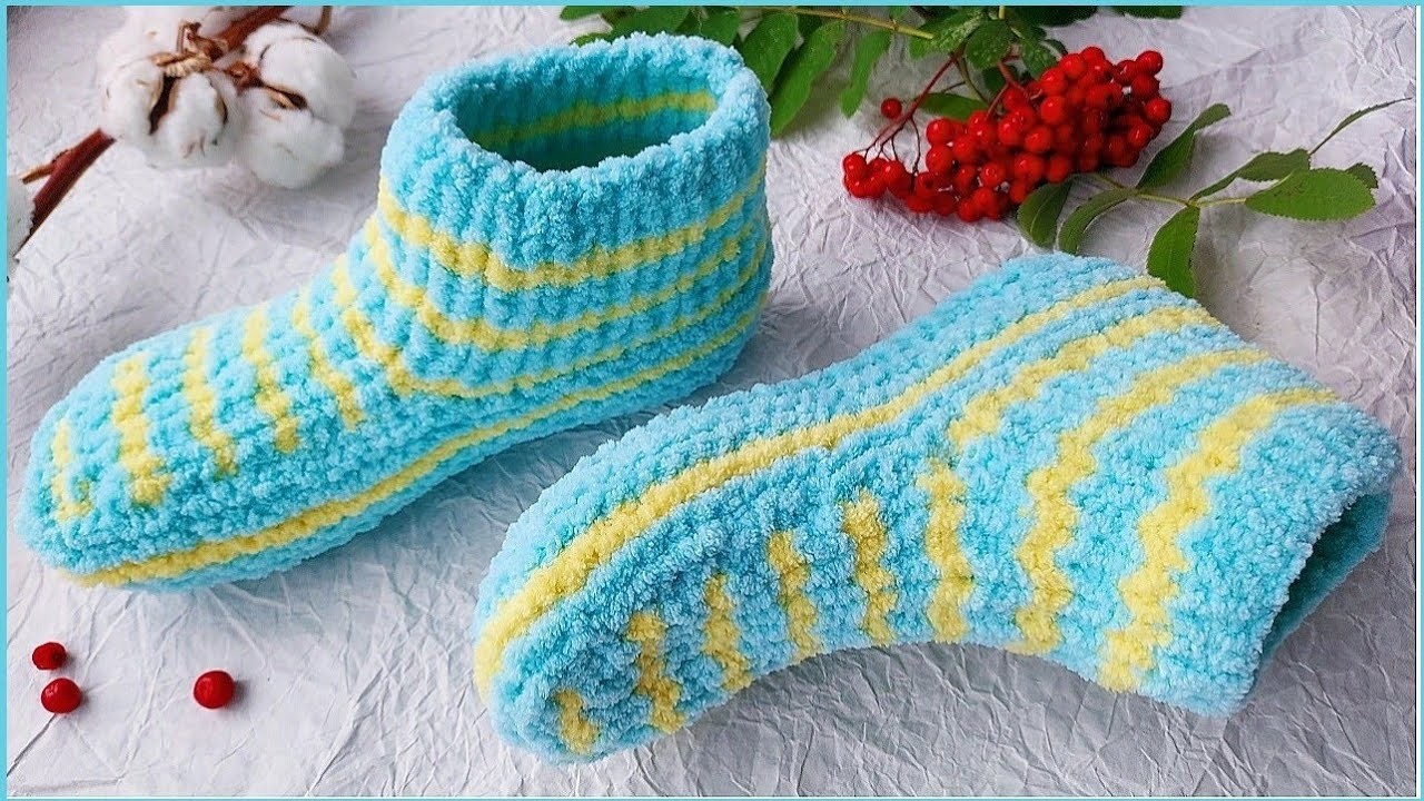 СУПЕР ПРОСТО👌СЛЕДКИ БЕЗ ШВОВ ЗА ОДИН ВЕЧЕР💥Очень удобная модель следков.