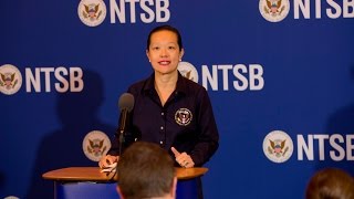 Vice Chairman Dinh-Zarr briefs media on El Faro accident investigation 10/6/15.