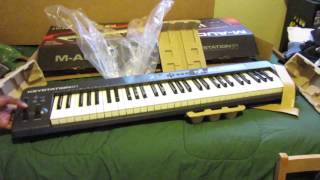 M-Audio Keystation 61 Unboxing (2015)