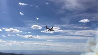 Brian Head Fire - Retardant Drop 6