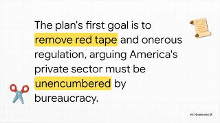 Notebook LM&#39;s Video Explainer of America&#39;s AI Action Plan