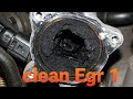 EGR Clean Audi a 4 1.9 TDI AWX/ limpiar válvula AGR part 1