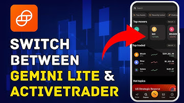 How to Switch Between Gemini Lite and ActiveTrader 2025?