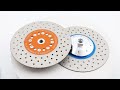 Double-Sided Diamond Cutting &amp; Grinding Wheel | Smooth Marble &amp; Tile Cuts ⚡ #StoneGrind #MarbleTools
