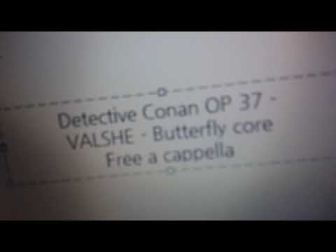 名探偵コナン OP 37 - Butterfly Core - VALSHE Free a cappella フリーアカペラ