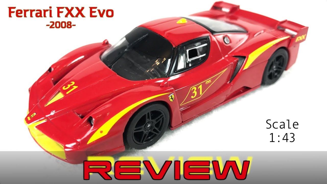 Ferrari FXX EVO Diecast Review - Ferrari GT Collection 1:43 scale