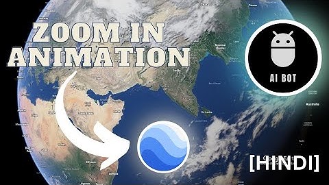 GOOGLE EARTH STUDIO ZOOM IN EFFECT [ BEGINNERS TUTORIAL] (HINDI).