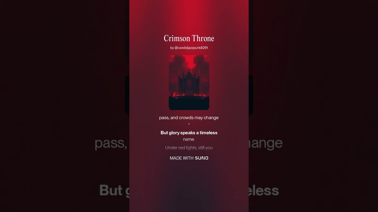 Nightcore | Crimson Throne 傳奇不死，只會再起 