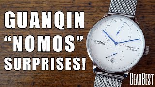 Guanqin 'Nomos Lambda' Automatic Power Reserve Watch Review GJ16106 c/o GearBest - Perth WAtch #117