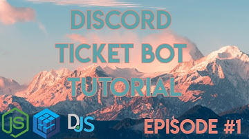 Discord Ticket Bot - Getting Started with Discord.JS, MySQL, & Sequelize - Part #1