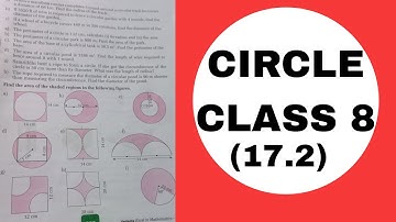 circle , class 8 (17.2), vedanta excel mathematics Complete exercise
