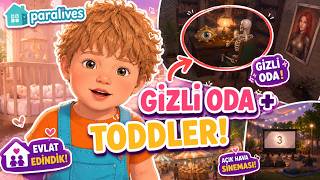 Paralives’ta Gizli Oda Bulduk! 👁️ Toddler Evresi & Evlat Edinme 🍼