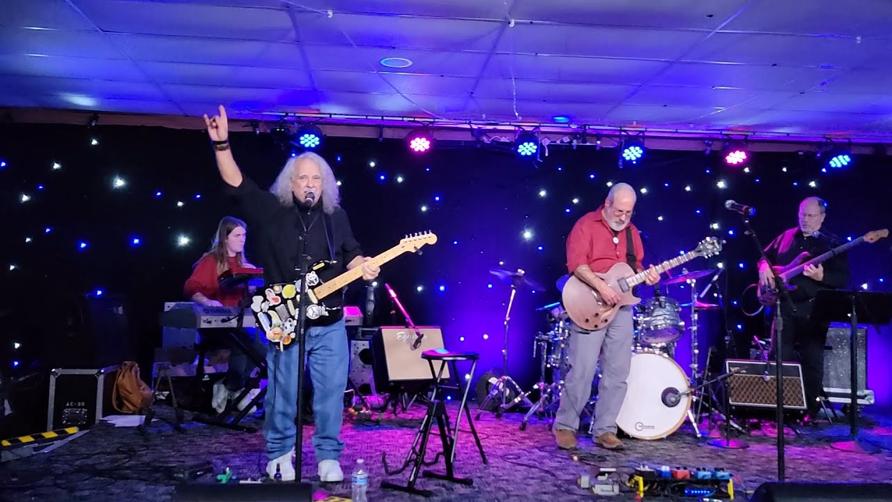 Bobby Messano with the Madison Blues Society blues crew.