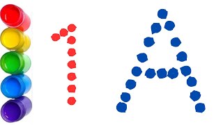 A for apple, Alphabet, A to Z, Phonics song, One two three, 1 to 100 Counting, 123 numbers, - 224
