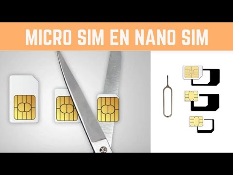 Passer d'une micro sim à une nano Sim Free 